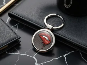 Keyrings Personalized Cool Steel Minimalist